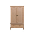 Large Solid Wood Wardrobe - Hessian Range