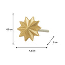 Gold Star Shaped Drawer Knob