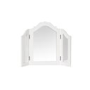 White Tabletop Vanity Mirror - Victoria Range