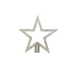 Gold Glitter Christmas Star Tree Topper - 20cm