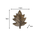 Large Rustic Leaf Drawer Knob