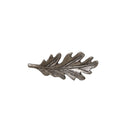 Antique Silver Oak Leaf Drawer Knob