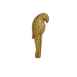 Rustic Gold Parrot Wall Hook 16cm x 6cm