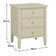 Large Chest of Drawers and Pair of Bedside Tables - Hales Taupe Range