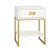 Pair of One Drawer Bedside Tables - Elle White Range