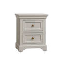 Large Taupe-Grey 7 Drawer Chest of Drawers & Pair of Bedside Tables - Daventry Taupe-Grey Range