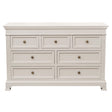 Large Taupe-Grey 7 Drawer Chest of Drawers & Pair of Bedside Tables - Daventry Taupe-Grey Range