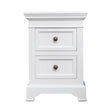 Large White 7 Drawer Chest of Drawers & Pair of Bedside Tables - Daventry White Range