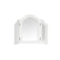 White Dressing Table, Mirror, Stool Set - Victoria Range