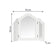 White Dressing Table & Mirror Set - Victoria Range