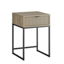 3 Drawer Chest of Drawers and Pair of Bedside Tables - Hesley Nordic Wood Range