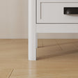 3 Drawer Bedside Table - Lawrence Ivory Range