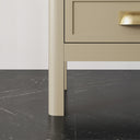 3 Drawer Bedside Table - Lawrence Mocha Range