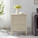 3 Drawer Chest of Drawers and Pair of Bedside Tables - Hales Taupe Range