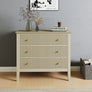 3 Drawer Chest of Drawers - Hales Taupe Range