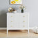 3 Drawer Chest of Drawers - Hales White Range