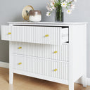 3 Drawer Chest of Drawers - Hales White Range