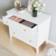 3 Drawer Chest of Drawers - Hales White Range