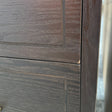 3 Drawer Dark Wood Chest of Drawers - Kingsley Range