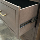 3 Drawer Dark Wood Chest of Drawers - Kingsley Range