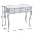 Mirrored Dressing Table and Vanity Mirror - Tiffany Range