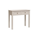 2 Drawer Console / Dressing Table - Daventry Taupe-Grey Range