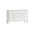Antique White 7 Drawer Chest of Drawers - Pays Blanc Range