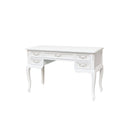 White Dressing Table Desk - Pays Blanc Range