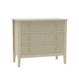 3 Drawer Chest of Drawers and Pair of Bedside Tables - Hales Taupe Range
