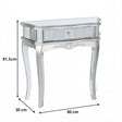 Half Moon Mirrored Console Table - Tiffany Range