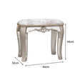 Mirrored Dressing Table Stool - Tiffany Range