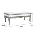 Mirrored Coffee Table - Tiffany Range