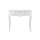 White Dressing Table & Stool Set - Victoria Range