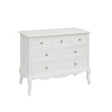 Large White Chest of 6 Drawers - Victoria Range