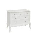 Large White Chest of 6 Drawers - Victoria Range