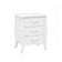 Pair of 3 Drawer Bedside Tables - Elizabeth White Range