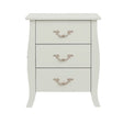 Large 3 Drawer Chest of Drawers & Pair of Bedside Tables - Elizabeth Ivory Range