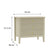 Large 6 Drawer Chest Of Drawers and Pair Of Large Bedside Tables - Hales Taupe Range