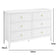 Large 6 Drawer Chest Of Drawers and Pair Of Large Bedside Tables - Hales White Range
