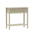 Taupe 2 Drawer Console / Dressing Table - Hales Taupe Range