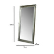Large Silver Ornate Wall/Floor Mirror 158cm x 78cm