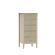6 Drawer Chest of Drawers, Tall 5 Drawer Bedside Table and Pair of 3 Drawer Bedside Tables - Hales Taupe Range