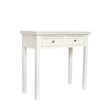 Ivory 2 Drawer Console / Dressing Table - Daventry Ivory Range
