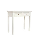 Ivory 2 Drawer Console / Dressing Table - Daventry Ivory Range