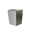 Galvanised Steel Storage Waste Bin