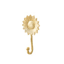 Gold Sunflower Wall Hook