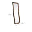 Tall Ornate Gold Wall Mirror 47cm x 142cm