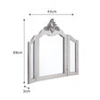 Large Mirrored Dressing Table, Mirror & Stool Set - Tiffany Range