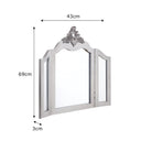 Large Mirrored Dressing Table, Mirror & Stool Set - Tiffany Range