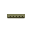 Green Scalloped Wall Storage Shelf - 40cm